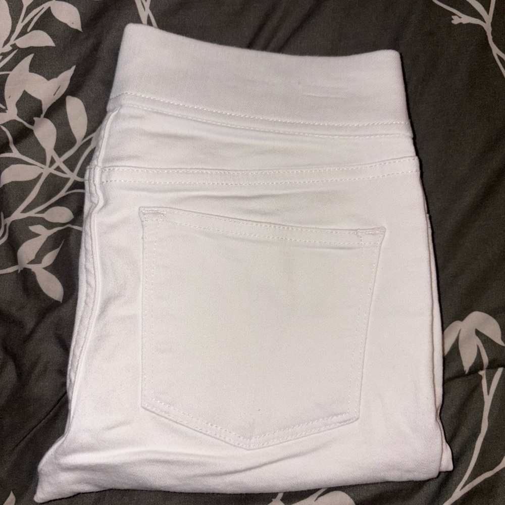 Lauren Ralph Lauren Crisp White Straight Leg Pants